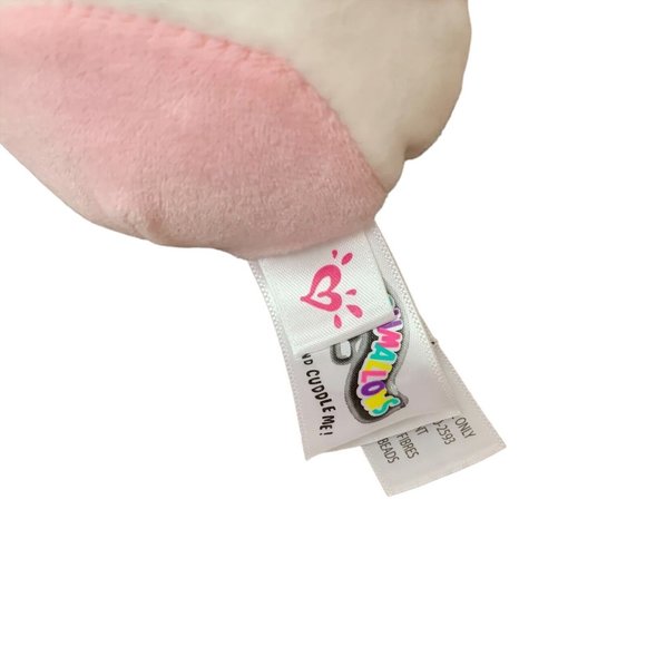 Squishmallow Clip Cat Justice Colette Purple Pink White 2019 Scented Pastel Rare - Picture 3 of 9